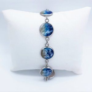 Handmade Beach Resin Ocean Bracelet